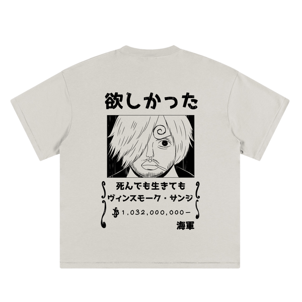 Sanji Wanted Poster Tee