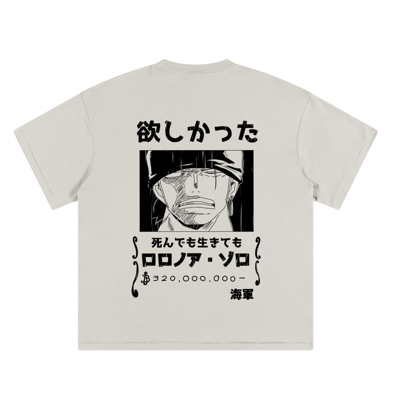 Zoro Wanted Poster Tee